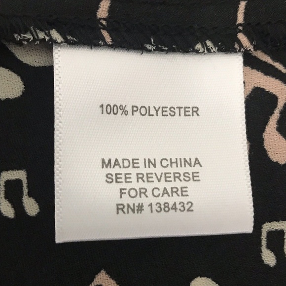 Modcloth Size 4x Blouse Pussy Bow Musical Note - Picture 6 of 7